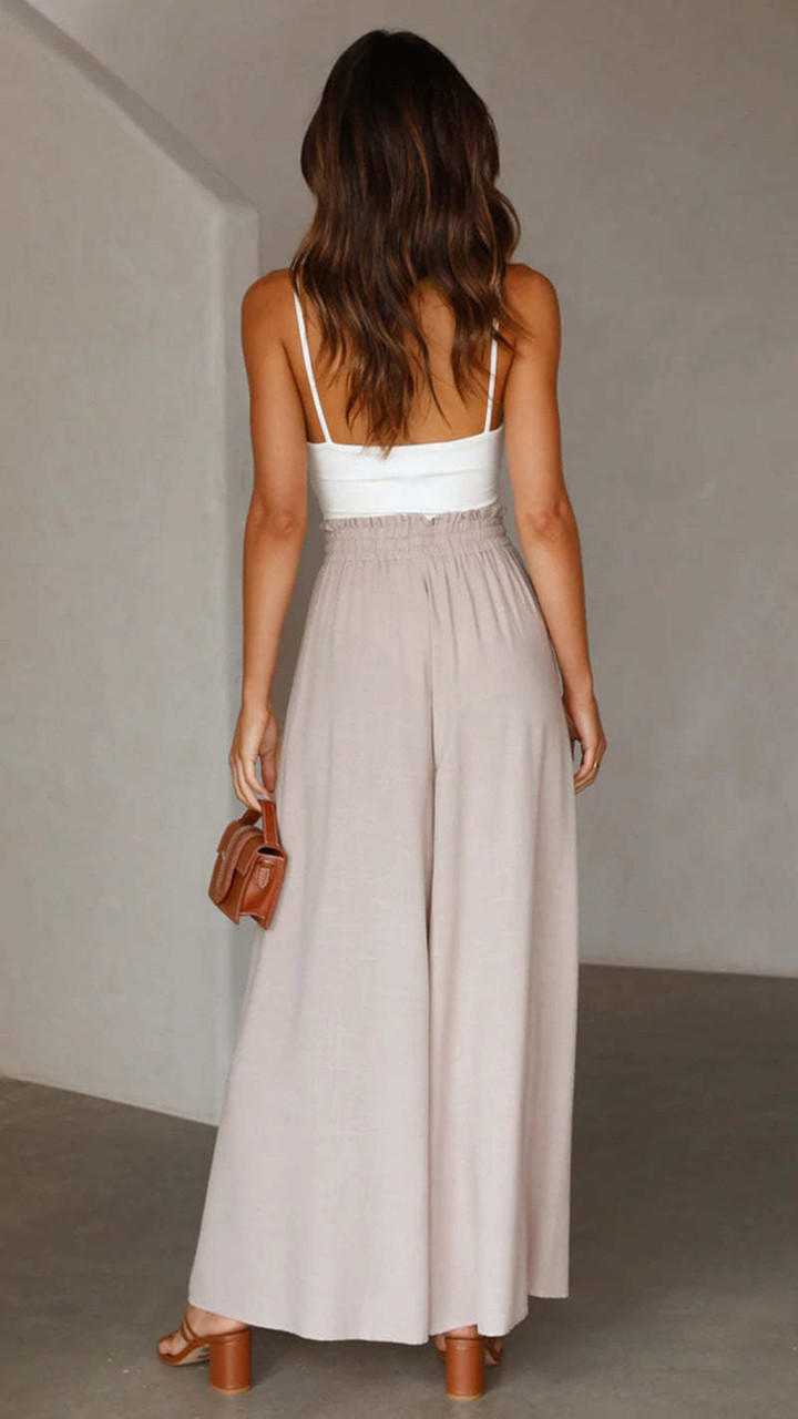 High-Waisted Wide-Leg Pants for Women