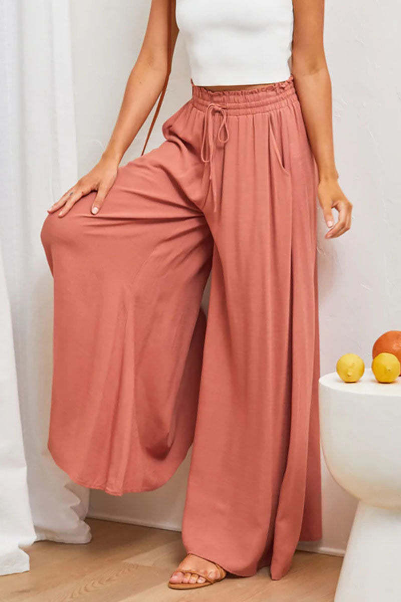 High-Waisted Wide-Leg Pants for Women