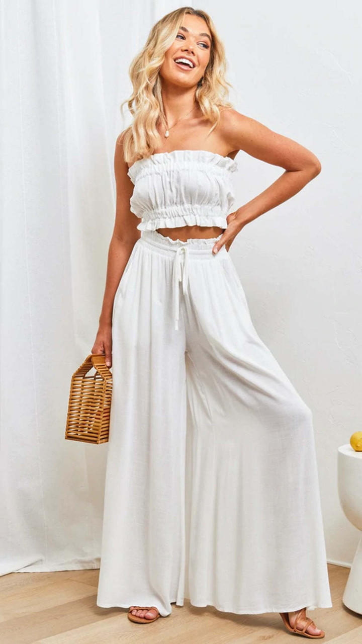 High-Waisted Wide-Leg Pants for Women