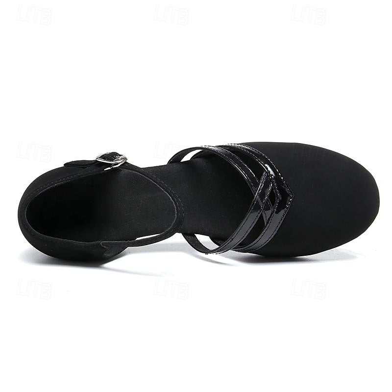 Low Heel Strappy Dance Shoes for Women
