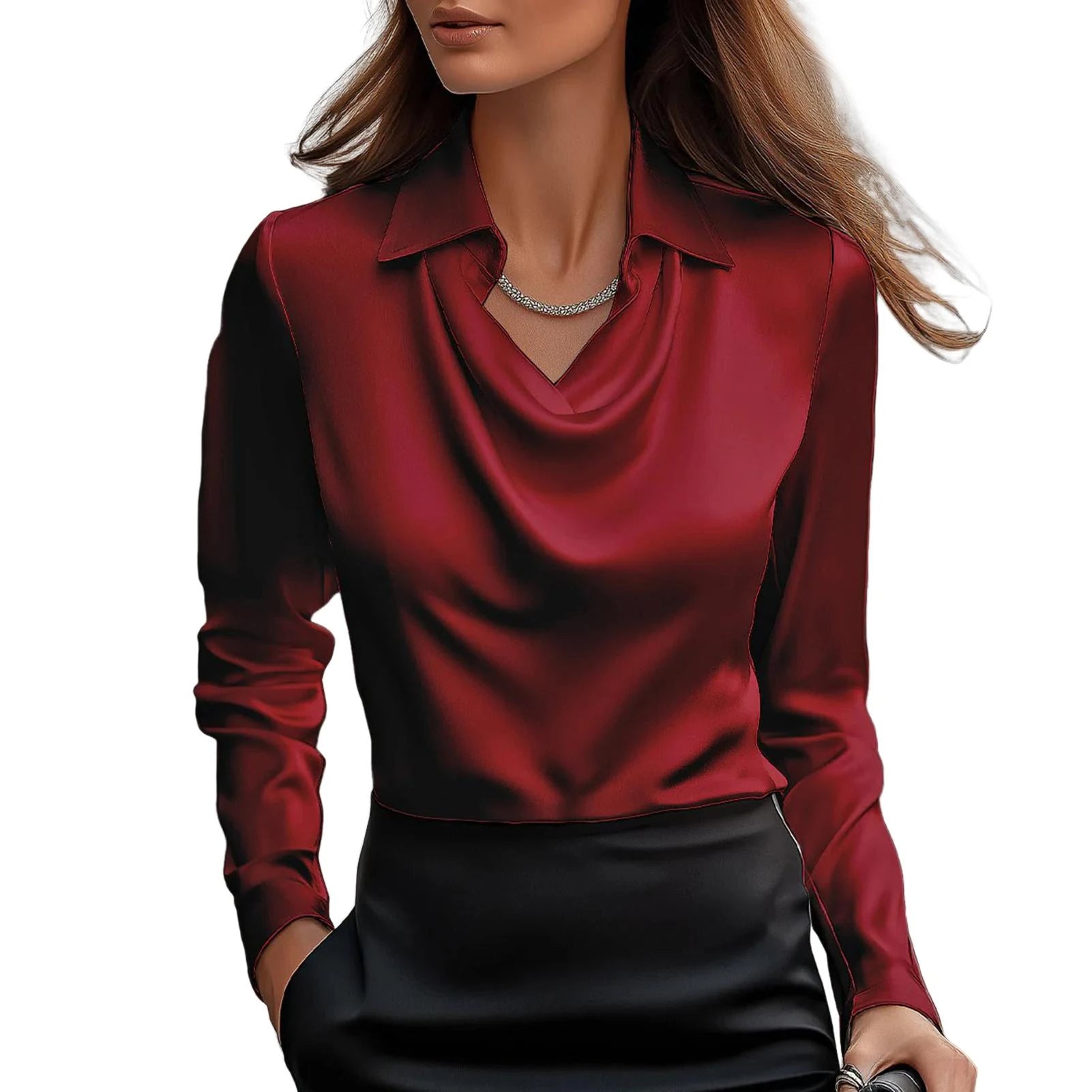 Satin Blouse for Women