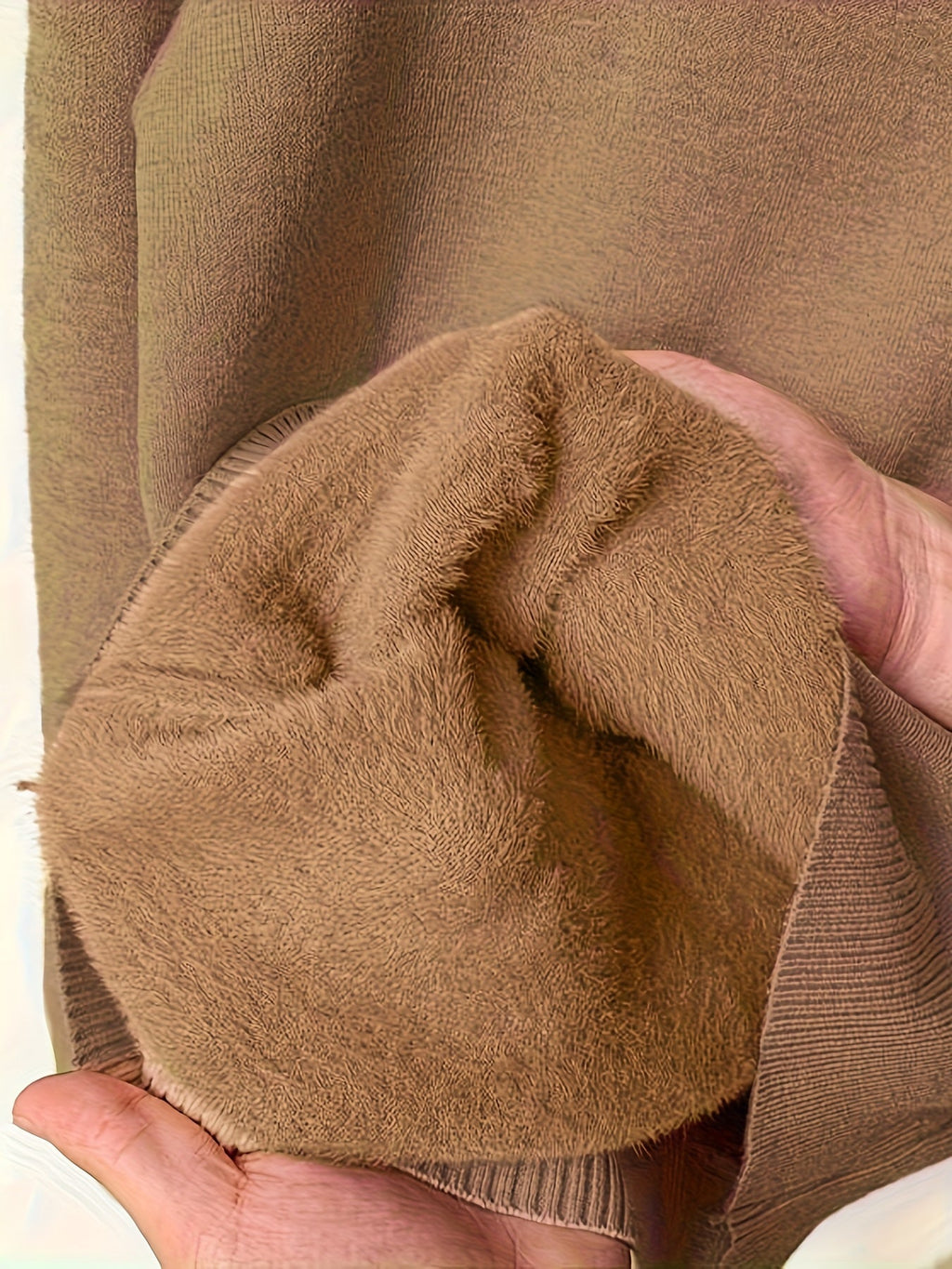 Fleece Lined Turtleneck Sweater for Women