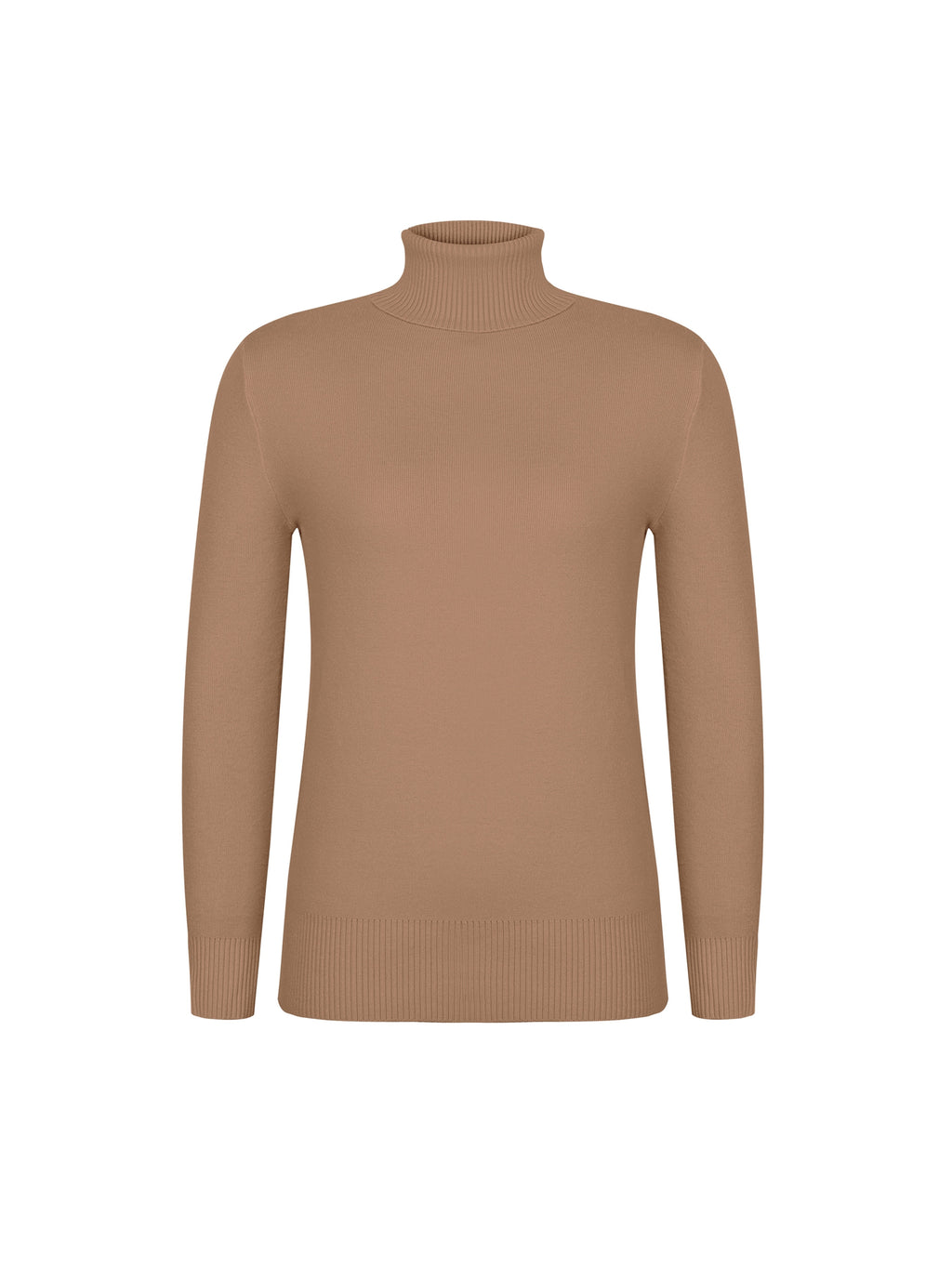Fleece Lined Turtleneck Sweater for Women