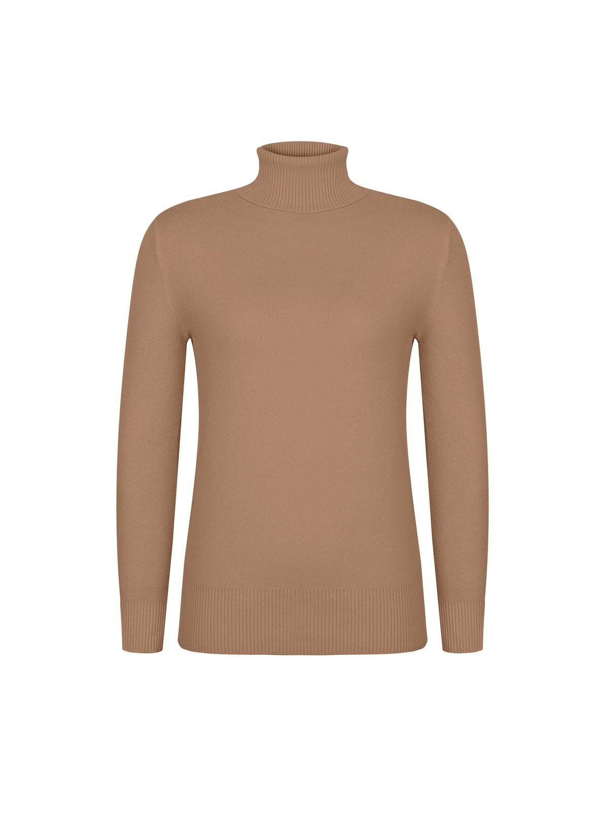 Fleece Lined Turtleneck Sweater for Women