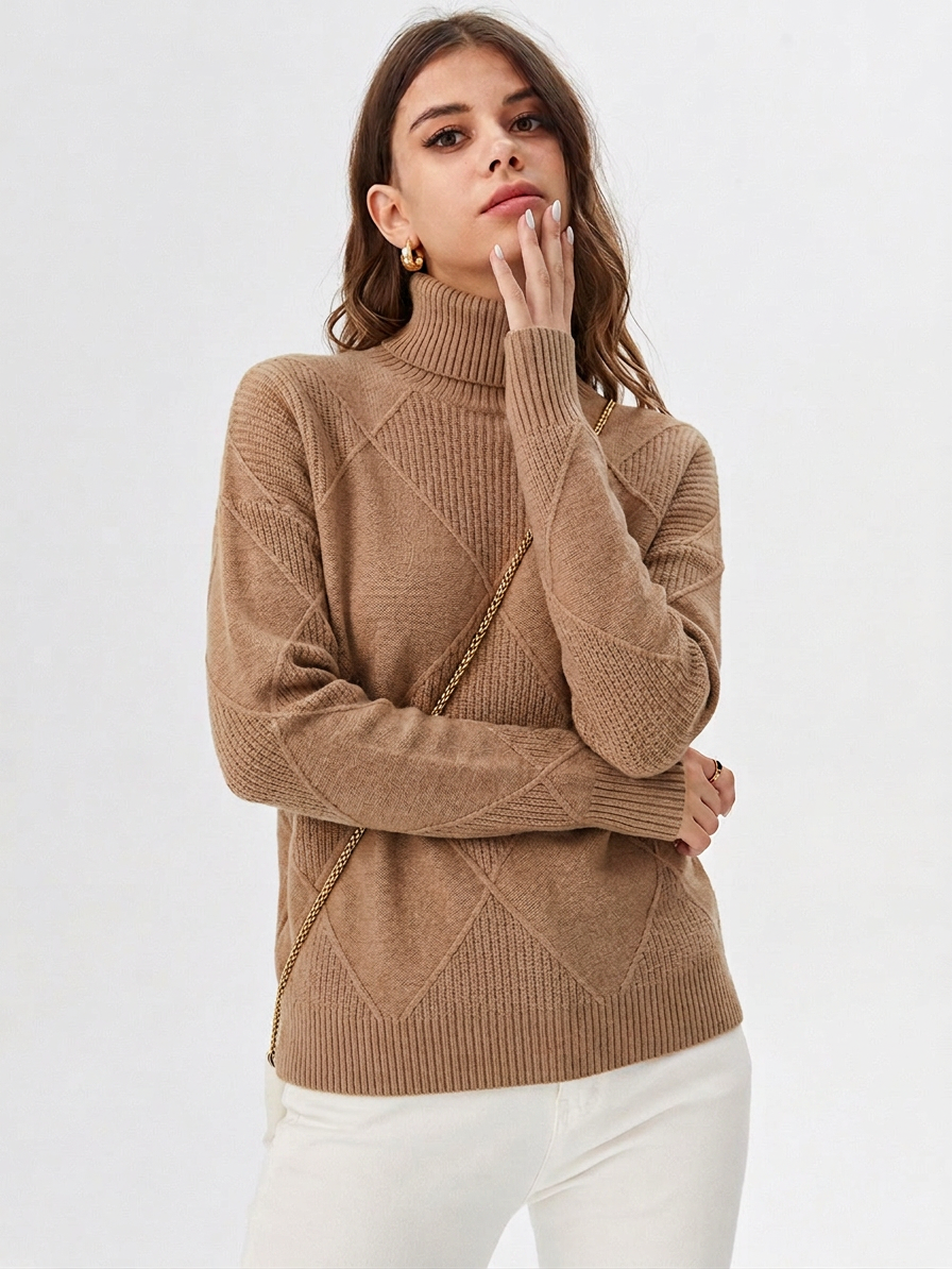 Turtleneck Sweater for Women