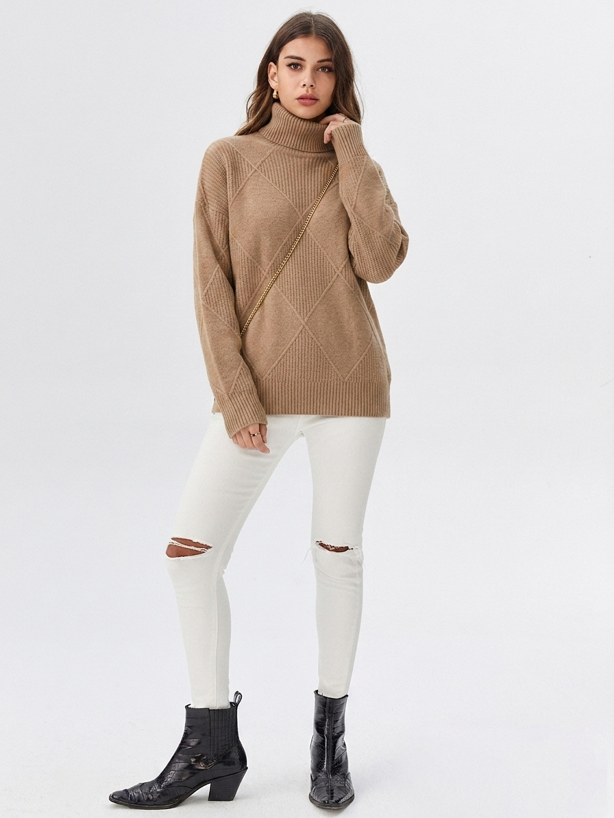 Turtleneck Sweater for Women