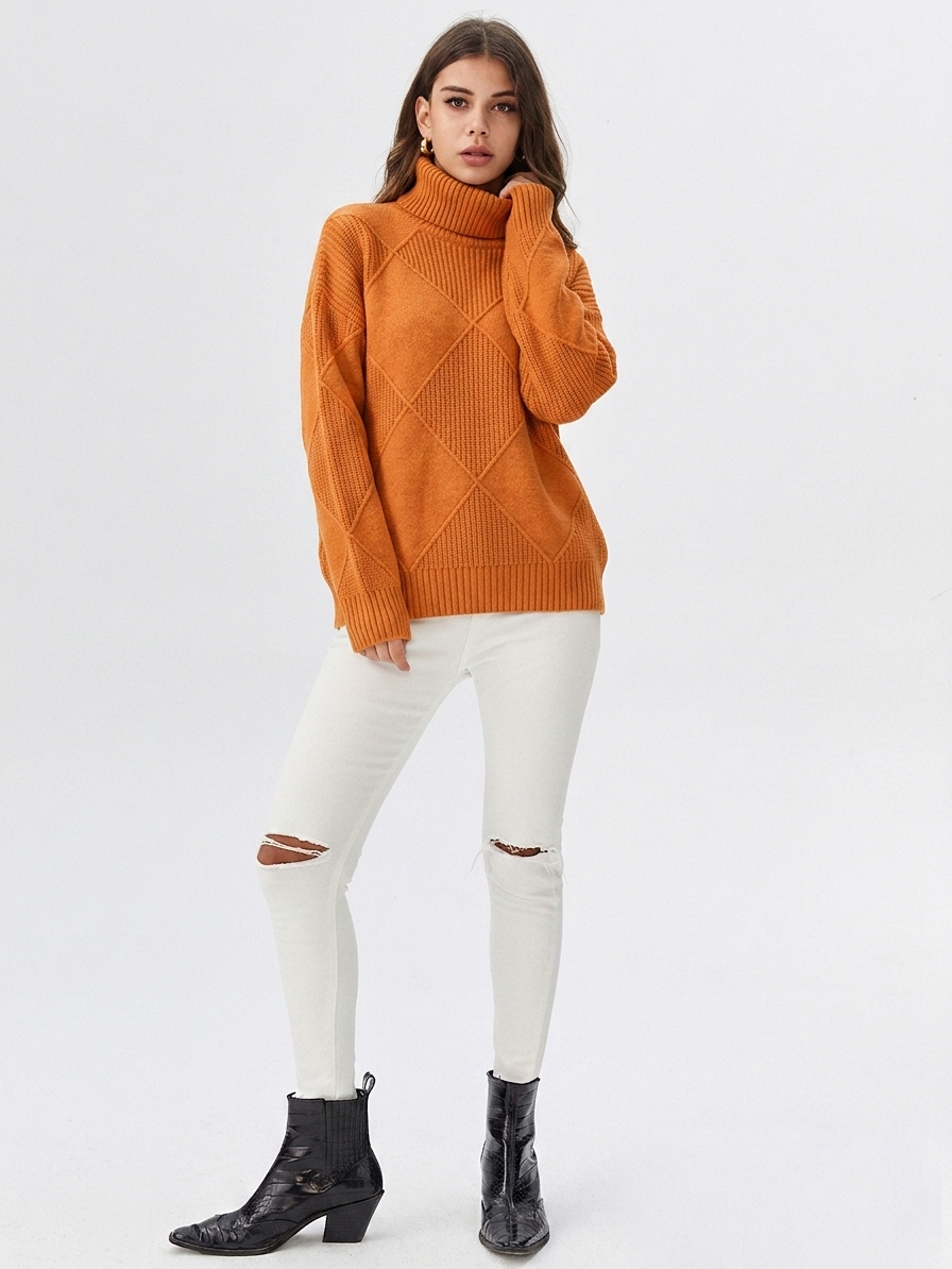 Turtleneck Sweater for Women