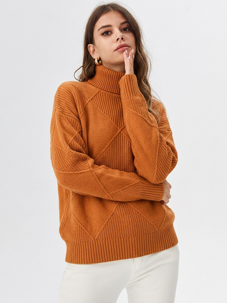 Turtleneck Sweater for Women