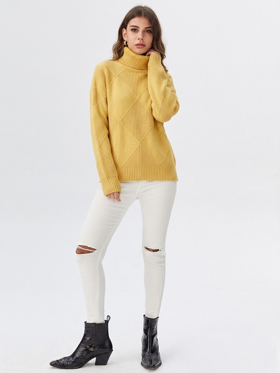 Turtleneck Sweater for Women