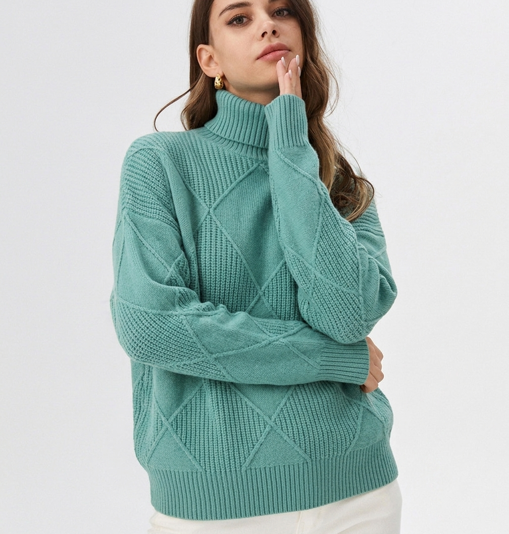 Turtleneck Sweater for Women