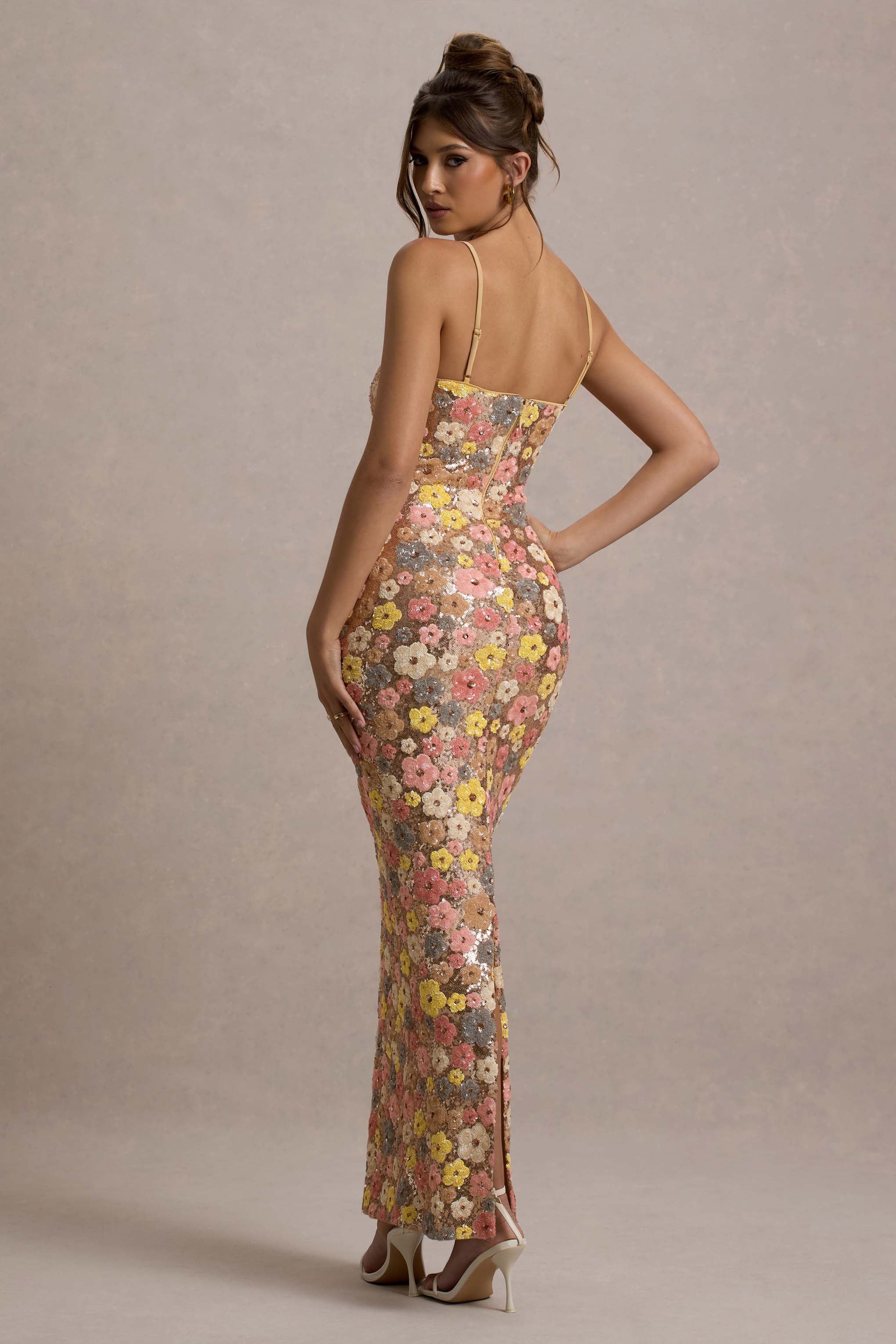 Long Dress with Adjustable Straps for Women