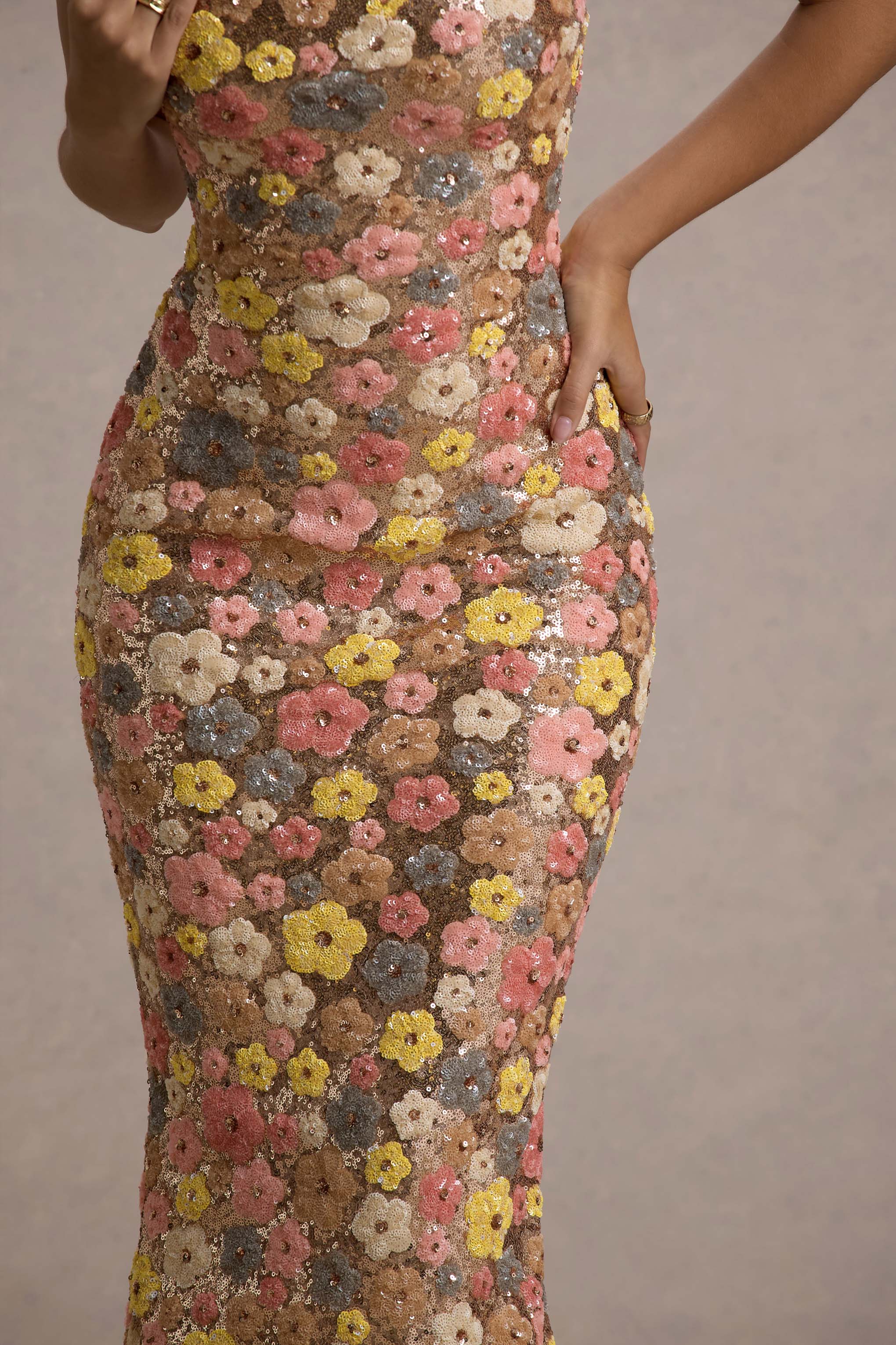 Long Dress with Adjustable Straps for Women