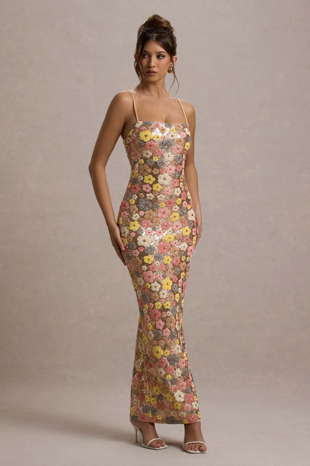 Long Dress with Adjustable Straps for Women