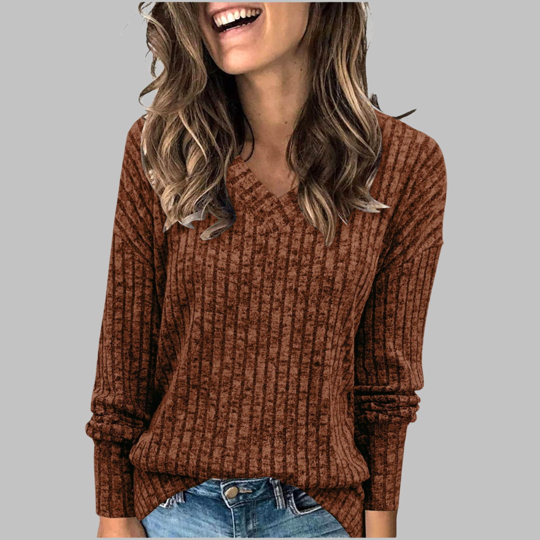 V Neck Sweater for Women