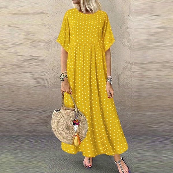 A-Line Printed Dress for Women