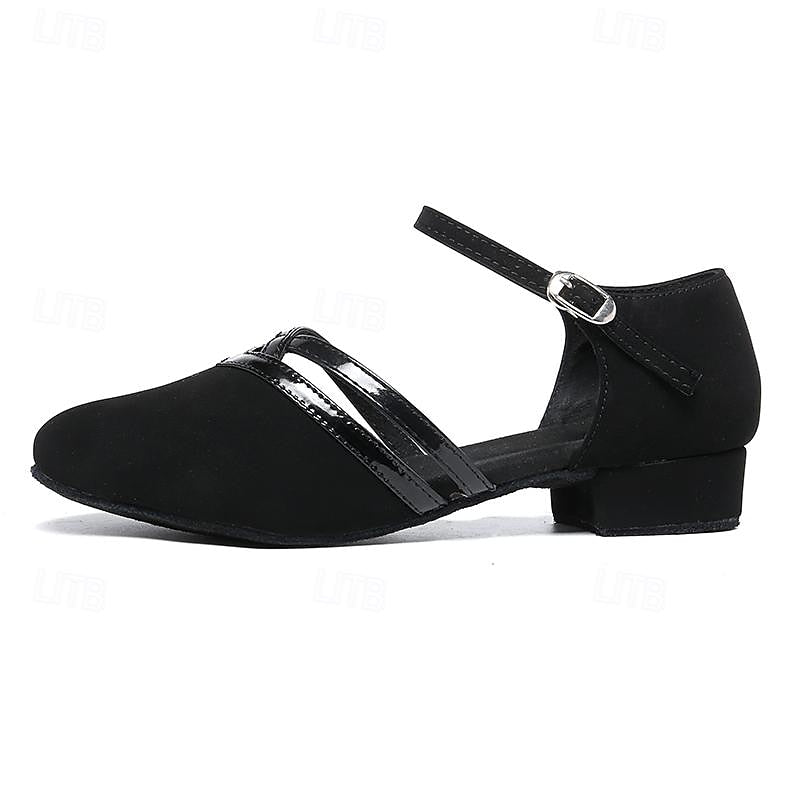 Low Heel Strappy Dance Shoes for Women